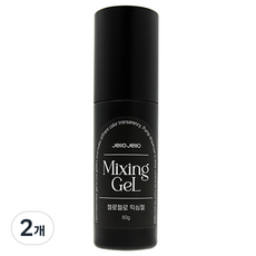Jello Jello 美甲藝術混合凝膠, 透明, 2個, 60g