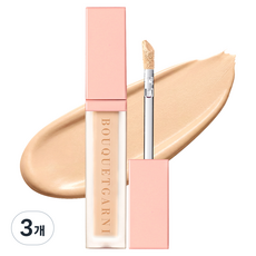 부케가르니 에어리 커버 핏 팁 컨실러 5.5g, 웜 바닐라, 3개