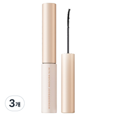 비오엠 원더프루프 마스카라 슬림 4.5g, 01 하이퍼 블랙, 3개