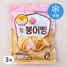 오뚜기 달콤함에 빠진 딸기크림 붕어빵 (냉동), 65g, 8개입, 3개