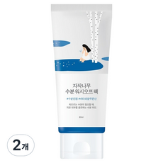 라운드랩 자작나무 수분 워시오프팩 80ml, 2개, 1개입