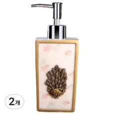 세라믹 욕실 린스 공병 YT_RA532, 청동색, 2개