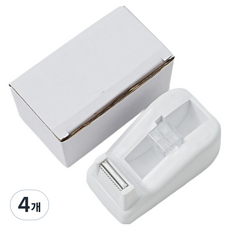 Daily Nest 紙膠帶切割器, 4個, 白色