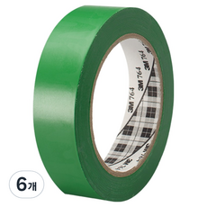 3M 地板標示膠帶 764, 綠色, 6個