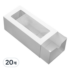 E Home Baking 透明上開窗抽屜式盒 1708, 單一顏色, 20個