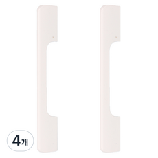 올고르 카펠라 손잡이 128mm 5803, 화이트, 4개