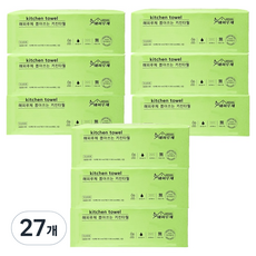 Happyluce 抽取式廚房紙巾, 27個, 100入