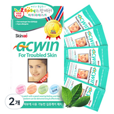 스킨애 아크윈 스팟 케어 패치 투명, 5개입, 2개