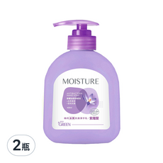 GREEN 綠的 水潤抗菌潔手乳 紫羅蘭, 400ml, 2瓶
