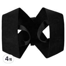 端正姿勢背肩體型矯正帶 黑色, 4個