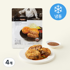쵸이닷 직원식당 트러플 금카츠 (냉동), 360g, 4개