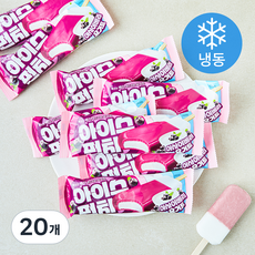 아이스펀치 아사이베리 요거트바 (냉동), 20개, 1개입, 70ml