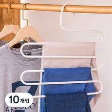 Raramiz S型褲架 B04, 10個, 白色