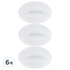 Nalli Sisters 唇部練習矽膠皮 半永久彩妝, 白色, 6個