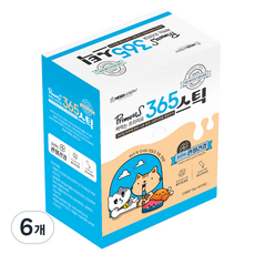 프리미요 고양이 짜먹는 365스틱 영양제, 60회분, 뼈/관절강화, 6개