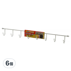 皇家 無痕貼八連勾, 單色, 6個