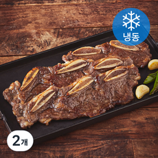 갈비아저씨 LA 소갈비 708 (냉동), 600g, 2개