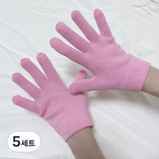 촉촉 보습 젤 좌우 장갑 세트, 5세트