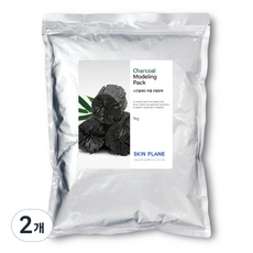 스킨플래인 차콜 모델링팩 1kg, 1개입, 2개