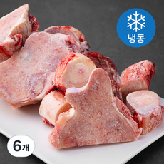 사조프레시미트 호주산 수입우사골 탕용 3~5cm 절단 (냉동), 1kg, 6개