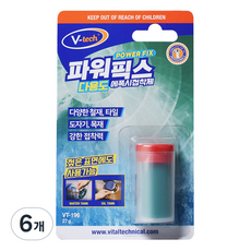 Vtech 파워픽스 다용도 에폭시 접착제, 6개
