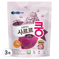 BEBECOOK 初次品嚐的入口即化, 紫薯, 23g, 3個