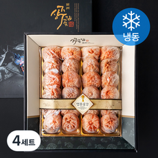 상주 울음뚝곶감 건시 선물세트 (냉동) + 보자기, 1.1kg (24과), 4세트