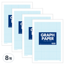 ibis 方格紙 120g, A4, 8個