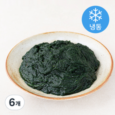 국내산 매생이 (냉동), 350g, 6개