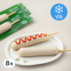 브랜드닭 닭가슴살 소시지바 청양고추 (냉동), 70g, 8개