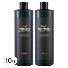 Eunyul 黑籽療法保濕卸妝水, 500ml, 10個