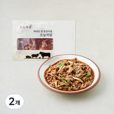오늘차림 한돈 양념 불고기, 2개, 1kg