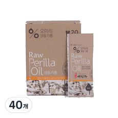 서원당 오미리 생들기름, 5ml, 40개