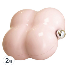 Make Mine 便攜健康伴侶雲朵藥盒 粉紅色, 2個