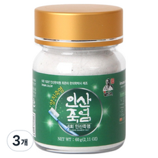 仁山竹鹽 6次竹鹽, 3個, 60g