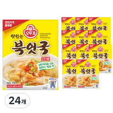 오뚜기 맛있는 북어국, 34g, 24개