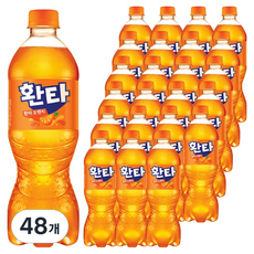 환타 오렌지 탄산음료, 600ml, 48개