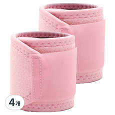 Other Week 網球羽球護腕, 4個, 粉紅色