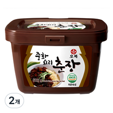 오복식품 중화요리 춘장, 2개, 500g