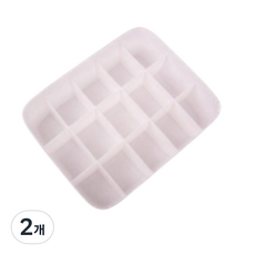 로이윙 다용도 서랍 속옷 양말 수납 정리함 15칸, 화이트, 2개