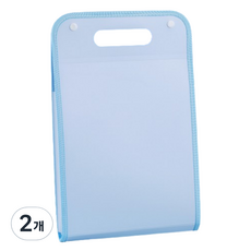 Aster 13格風琴夾 文件活頁夾 整理, 2個, 藍色