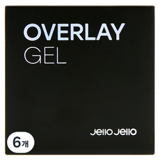 Jello Jello 免洗封層膠, 6個, 13g, 透明