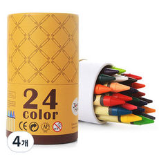 Joan Miro 可水洗蠟筆, 24色, 4個