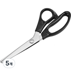 투코비 스테인리스 핑킹가위 삼각형 재단가능 3mm, 혼합색상, 5개