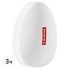 글로어스 고급형 제모기 발각질제거 화이트, 3개