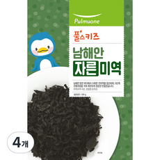 풀스키즈 남해안 자른미역, 300g, 4개