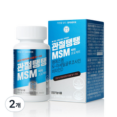 유어네이처 관절탱탱 MSM 비타프로젝트 영양제, 120정, 2개