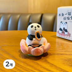 뎁시스 동물 데스크 장식 인테리어 소품 피규어 타입 5, 2개