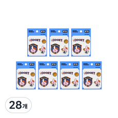 라인프렌즈 BT21 캐스팅 뱃지 스티커, 쿠키, 28개