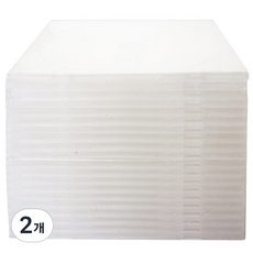 멜로디 투명연질슬림 CD/DVD케이스 20p, 2개 2개